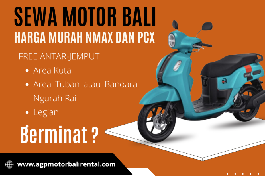 Sewa Motor Bali Harga Murah Nmax dan PCX