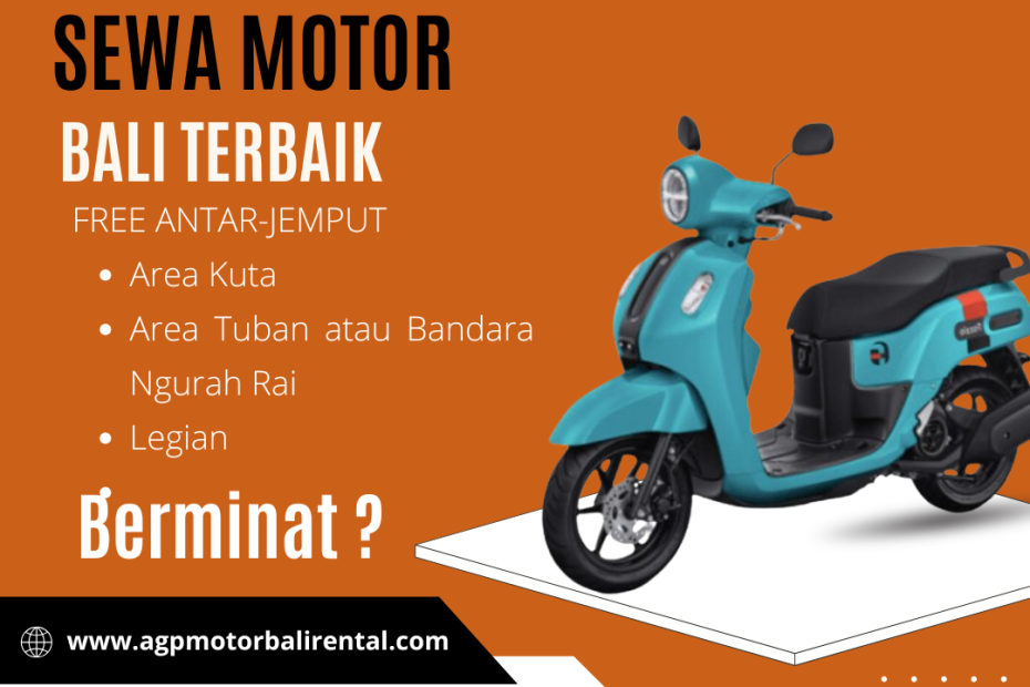 Sewa Motor Bali Terbaik