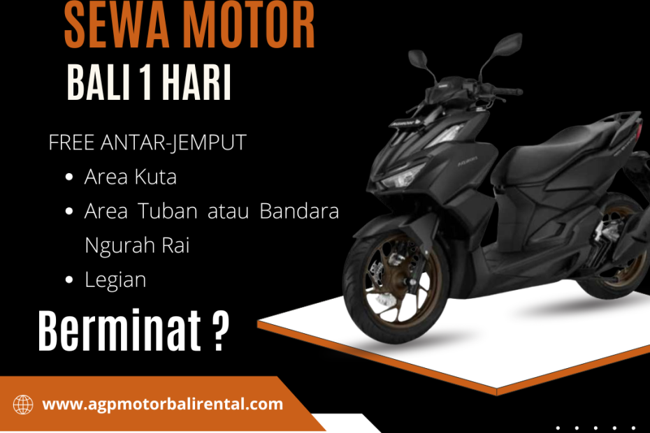 Sewa motor bali 1 hari