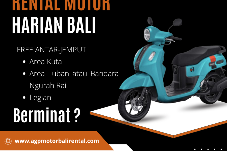 Sewa Motor di Kuta