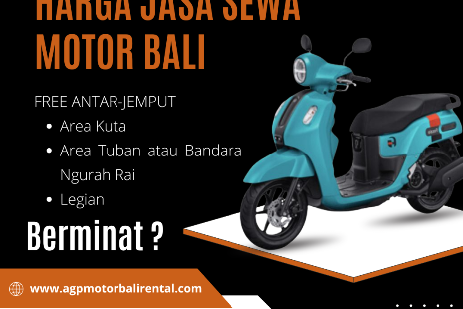 Harga Jasa Sewa Motor Bali