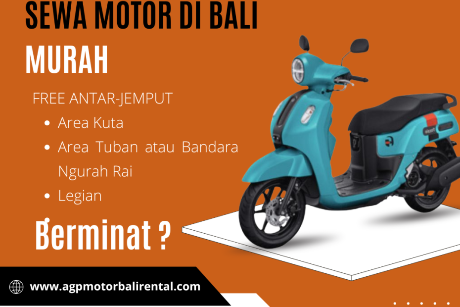 Sewa Motor di Bali Murah