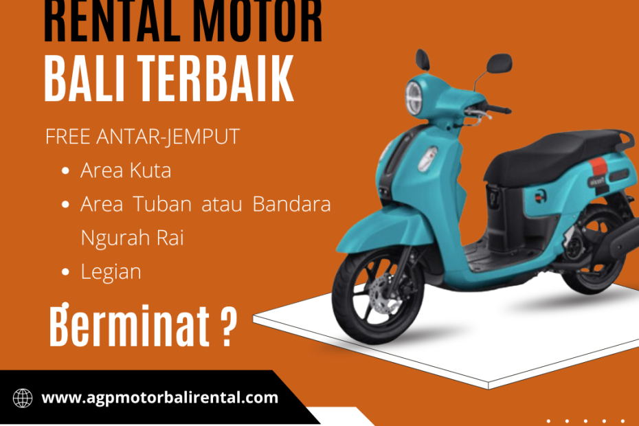 Rental Motor Bali Terbaik
