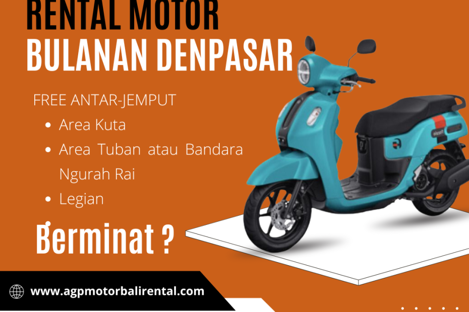 Rental Motor Bulanan Denpasar