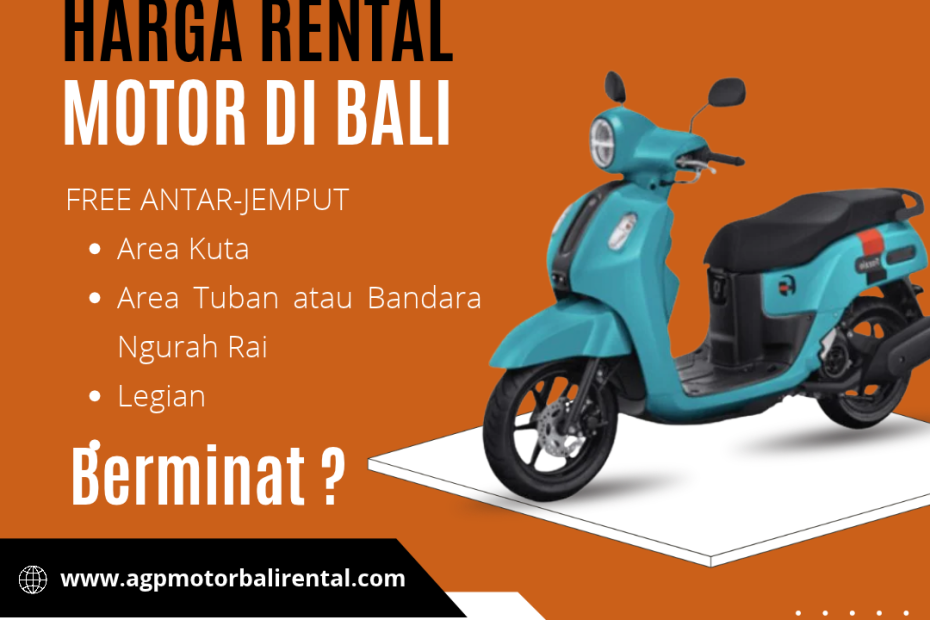 Harga Rental Motor di Bali